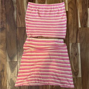 Djerf Avenue Tube top and skirt